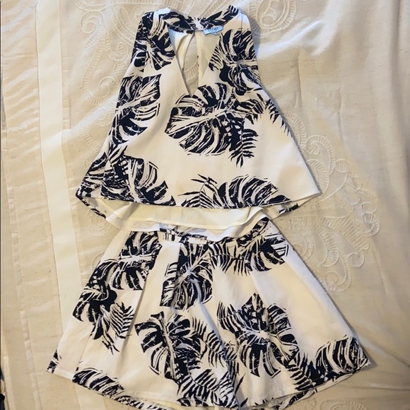 Tobi Pants - Two Piece Tobi Set Tropical Print